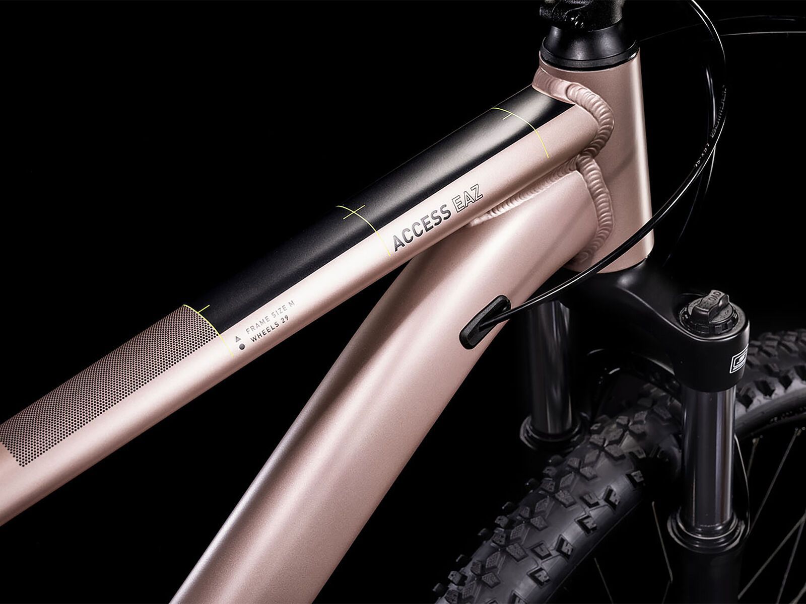 Cube Access WS EAZ 29, blushmetallic´n´flashyellow - Bild 2