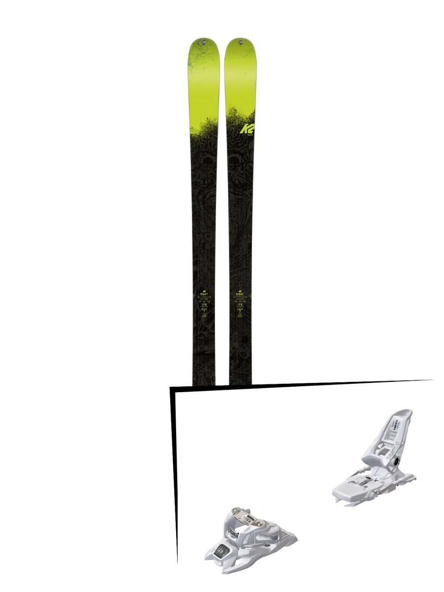 Set: K2 SKI Sight 2018 + Marker Squire 11 ID white - Bild 1