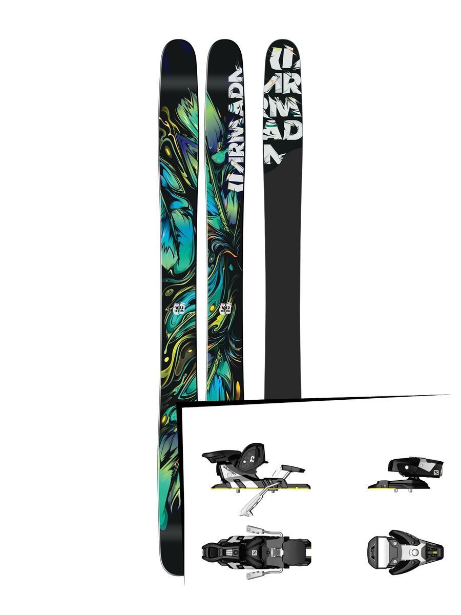 Set: Armada VJJ 2.0 2016 + Salomon STH2 WTR 13 (1456105) - Bild 1