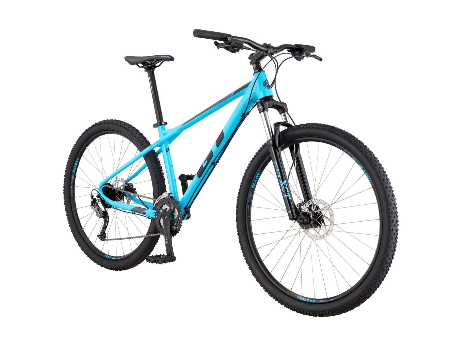 GT Avalanche Sport 27.5, gloss aqua blue w/ black and dark silver - Bild 3