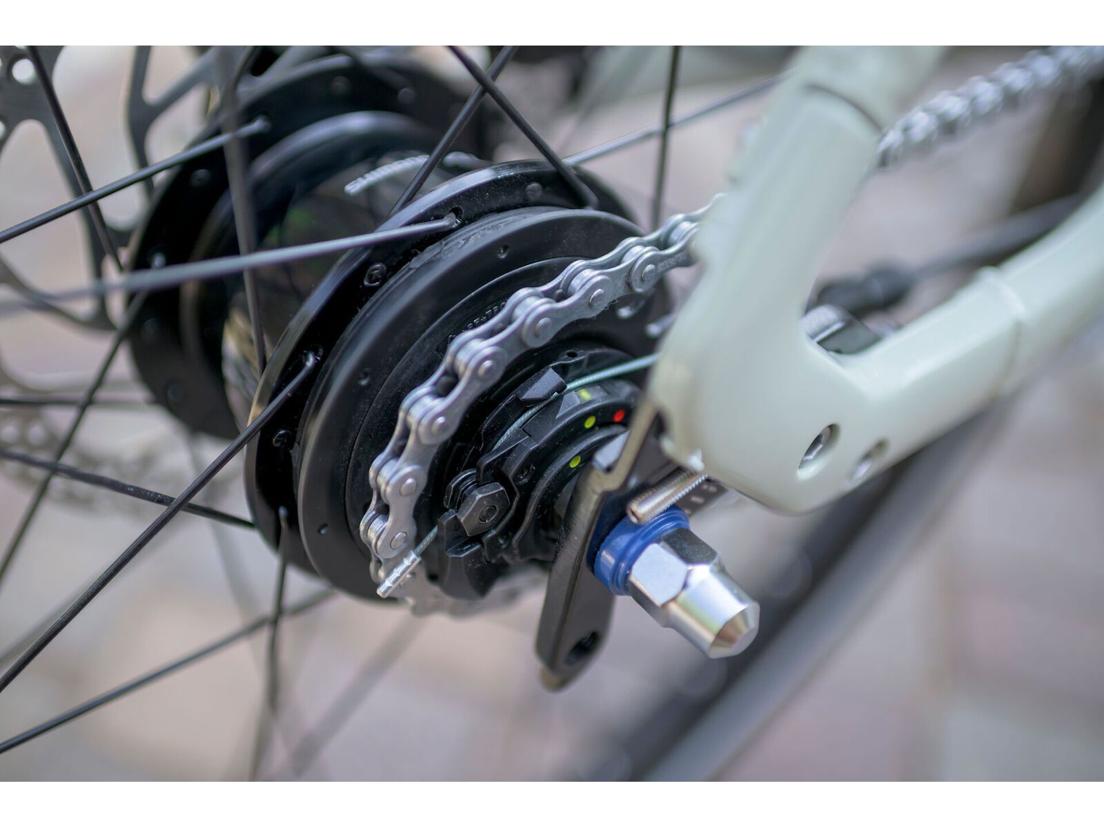 Cube Editor Hybrid SLX 400X Trapeze, reedbeige´n´chrome - Bild 9