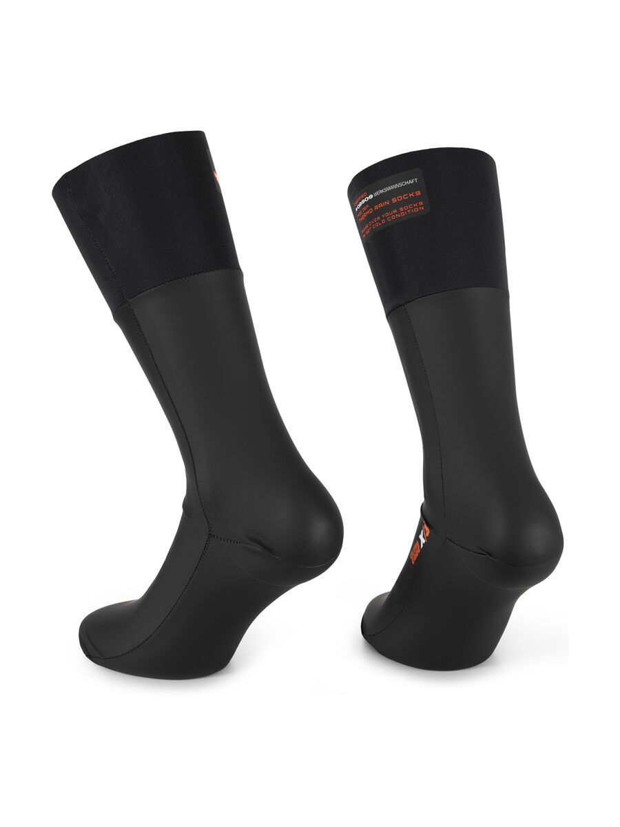 Assos RSR Thermo Rain Socks, blackseries - Bild 2