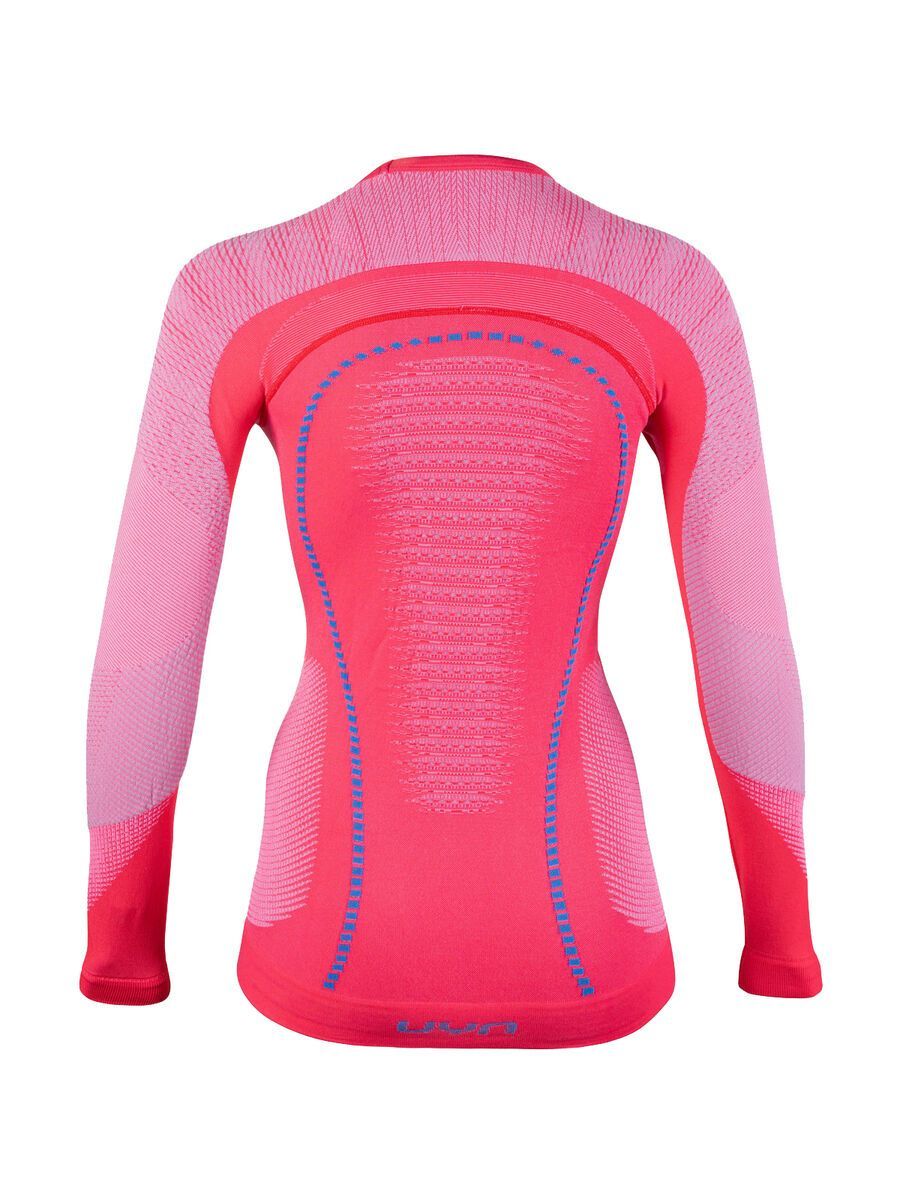 UYN Ambityon Shirt Lady, geranium/pearl grey/atlantic - Bild 3