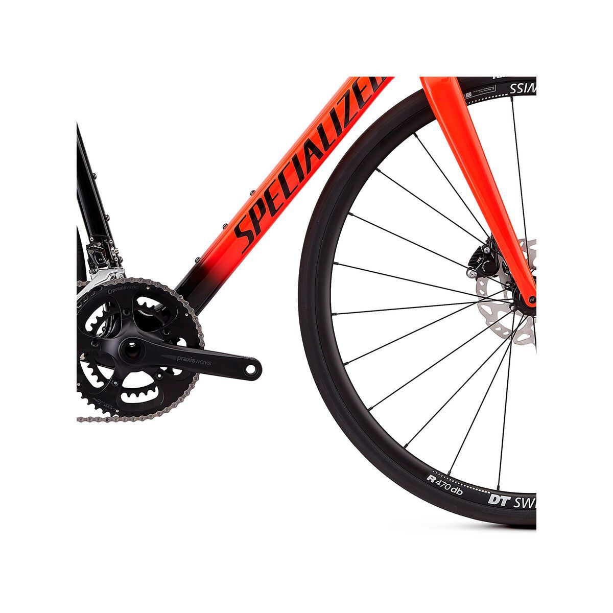 Specialized Roubaix Sport, gloss rocket red/black fade/rocket red/clean - Bild 5