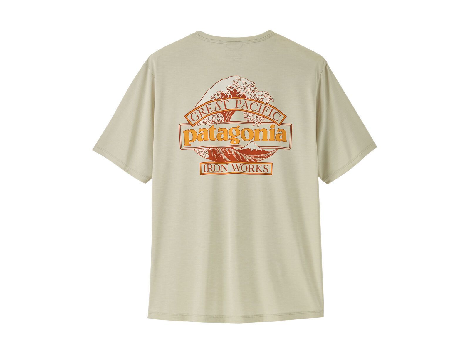 Patagonia Men's Cap Cool Daily Shirt - Great Waves, dyno white - Bild 2