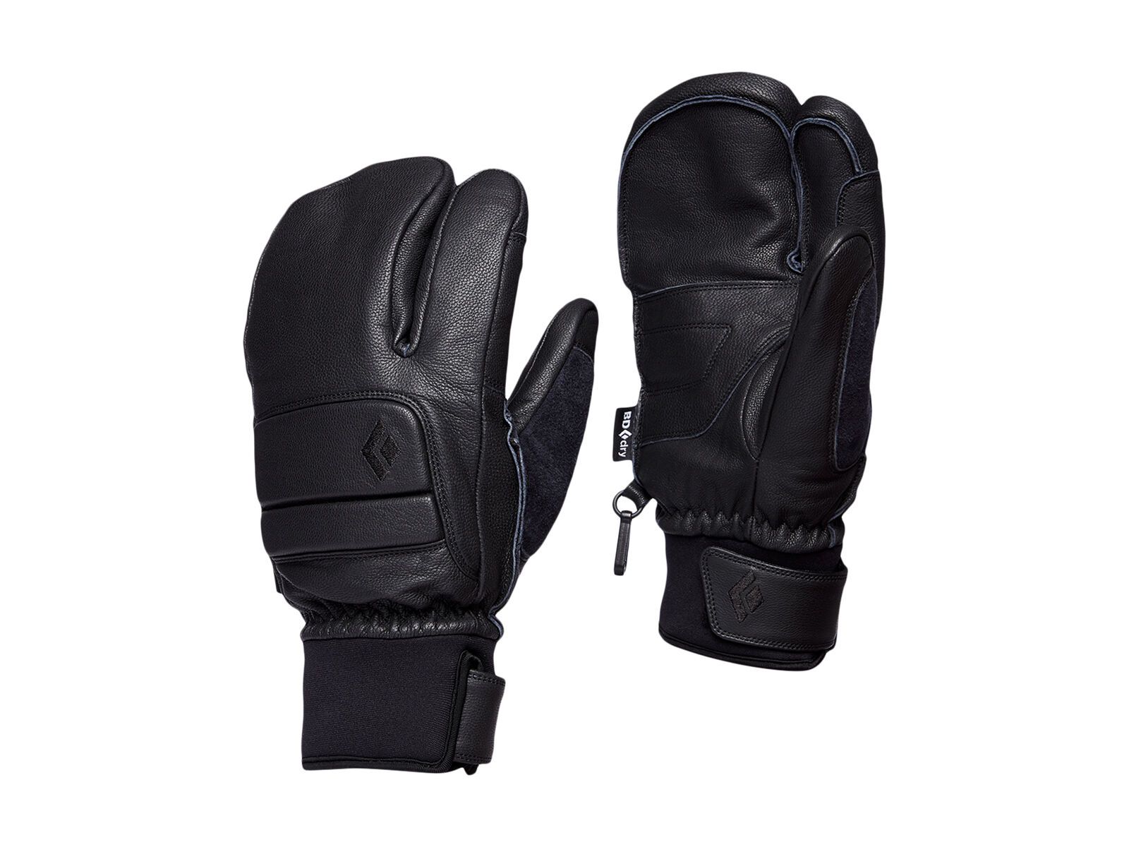 Black Diamond Spark Finger Gloves, smoke - Bild 1