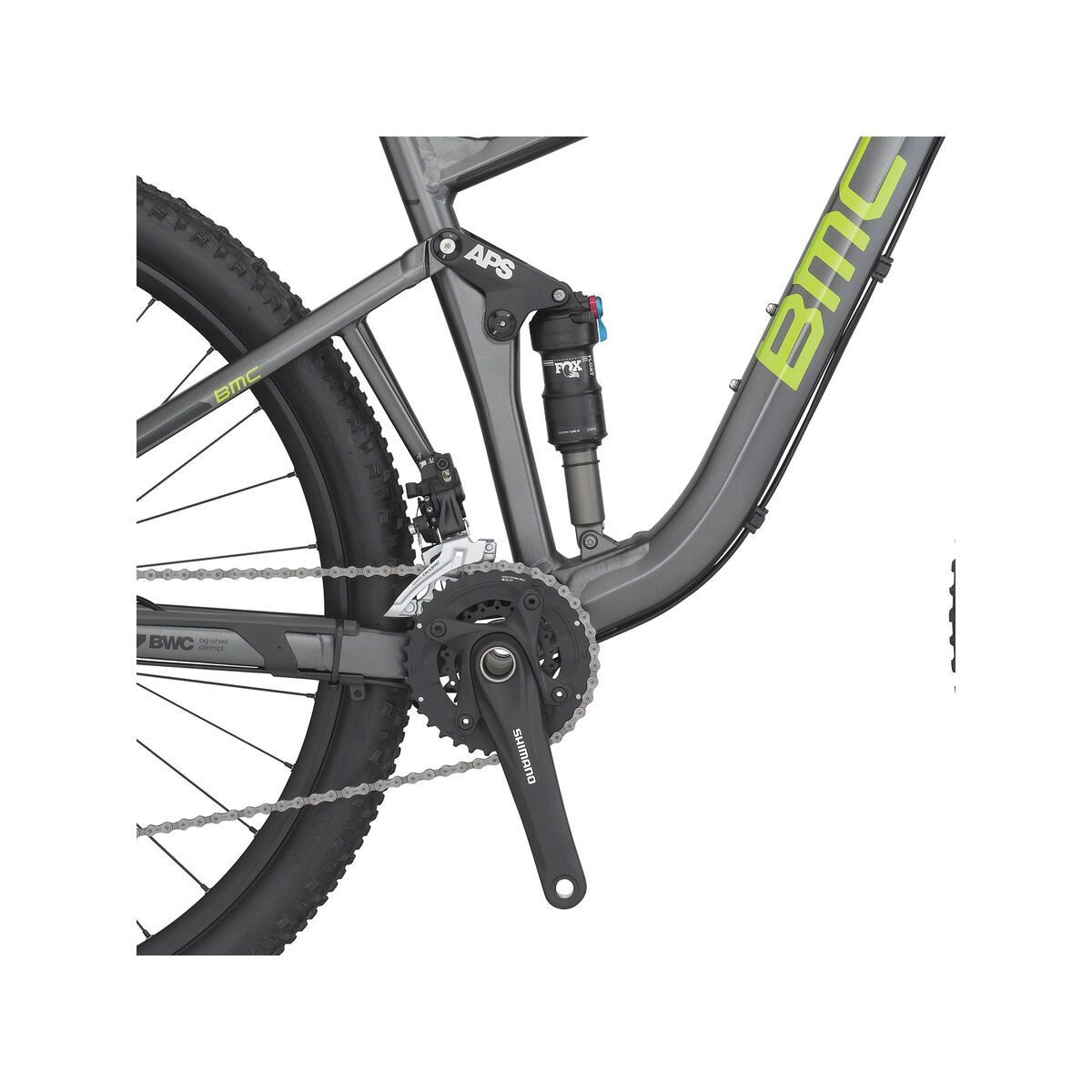 BMC Speedfox 03 SLX/XT, lime - Bild 3