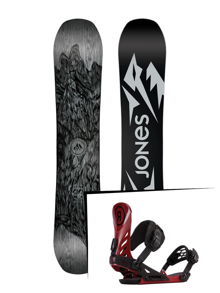 Set: Jones Ultra Mountain Twin 2019 + Ride EX (1923764S) - Bild 1