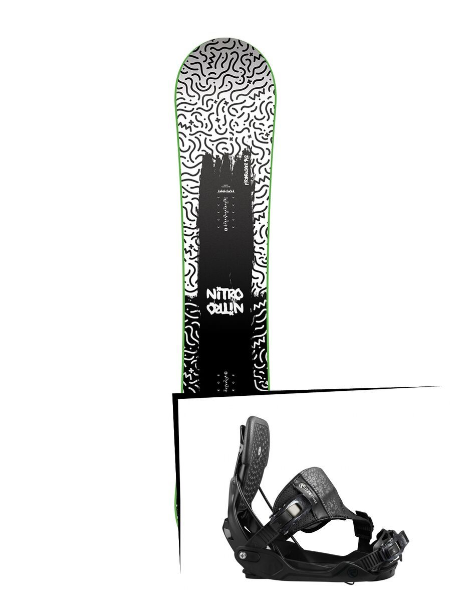 Set: Nitro Firekracker 2017 + Flow Minx Hybrid (1718427S) - Bild 1