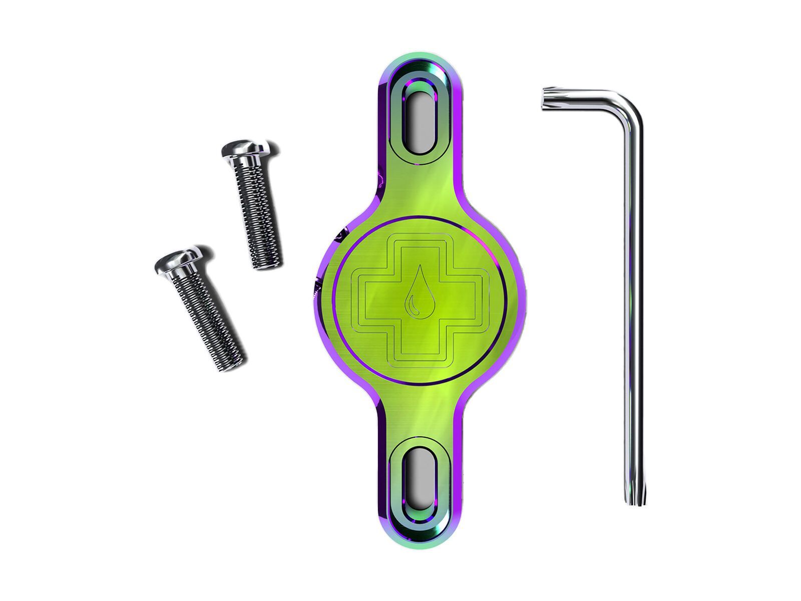 Muc-Off Secure Tag Holder V2, Iridescent - Bild 1