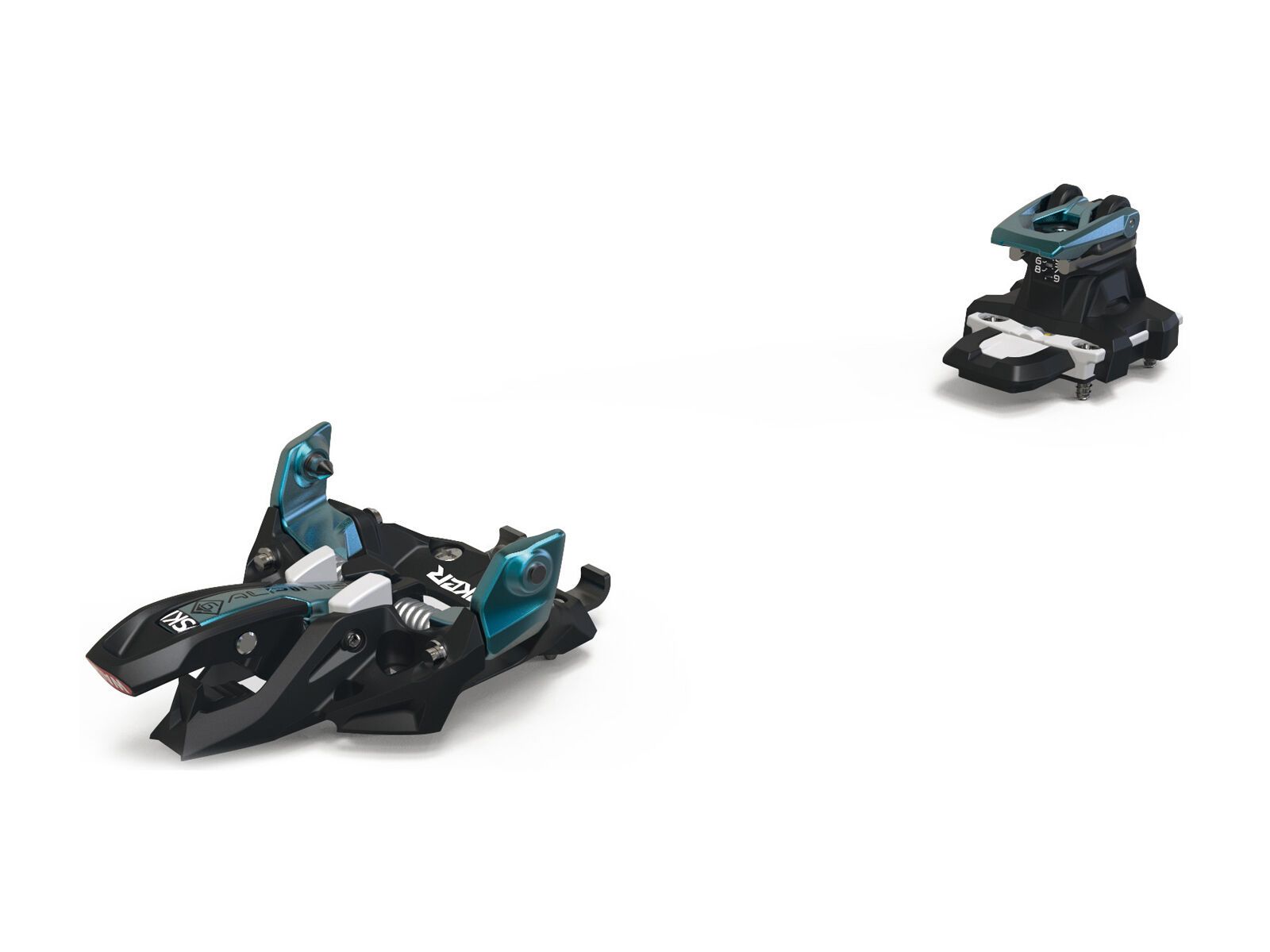 Set: Line Supernatural 86 2018 + Marker Alpinist 9 black/turquoise - Bild 3