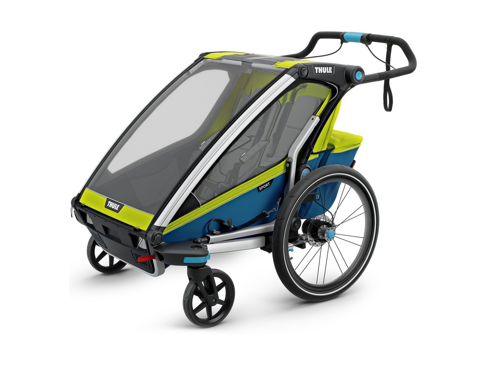 Thule Chariot Sport 2, chartreuse/mykonos - Bild 2