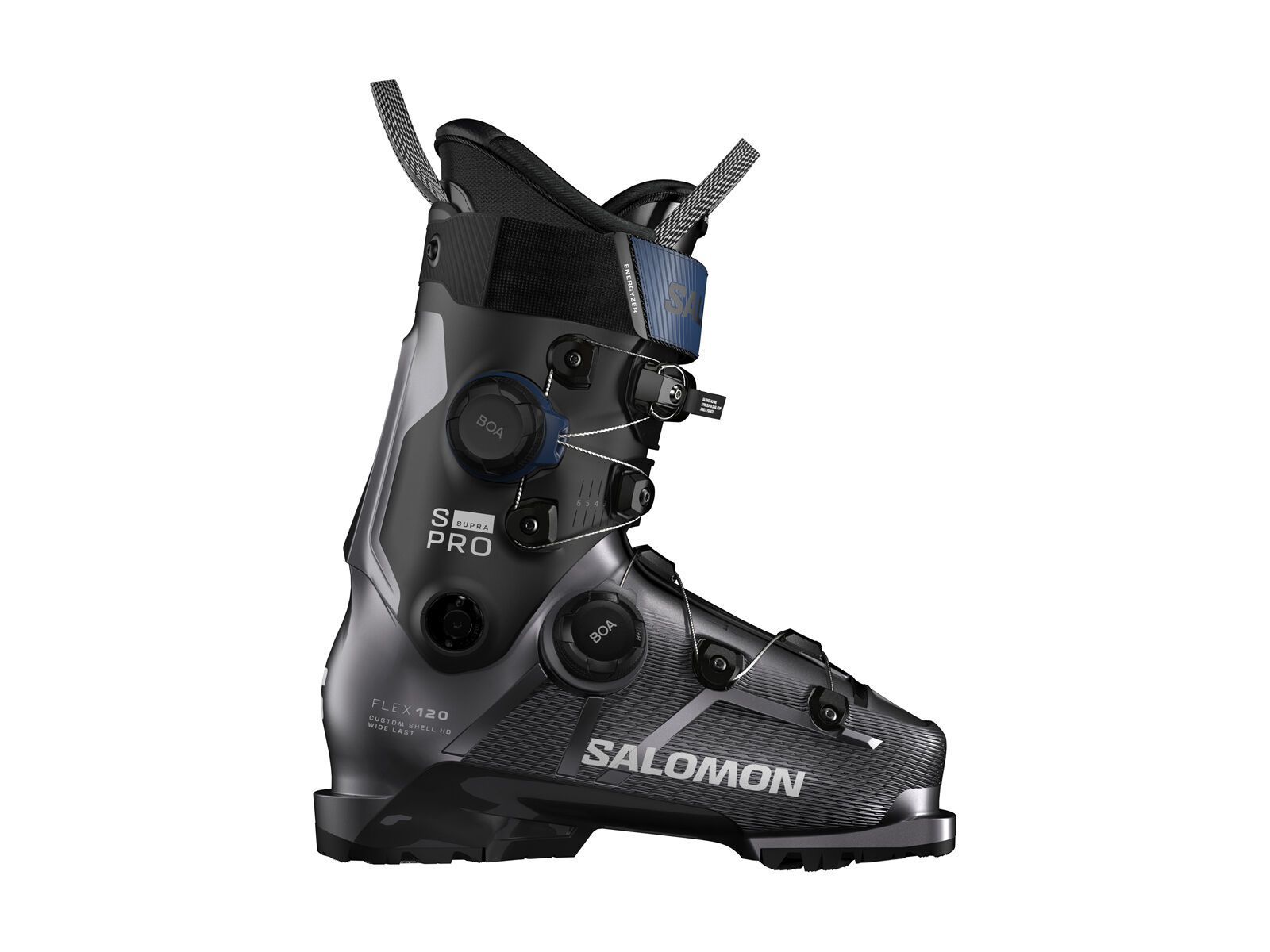 ***2. Wahl*** Salomon S/Pro Supra Dual BOA 120 GW beluga met./black/estate blue - Bild 1