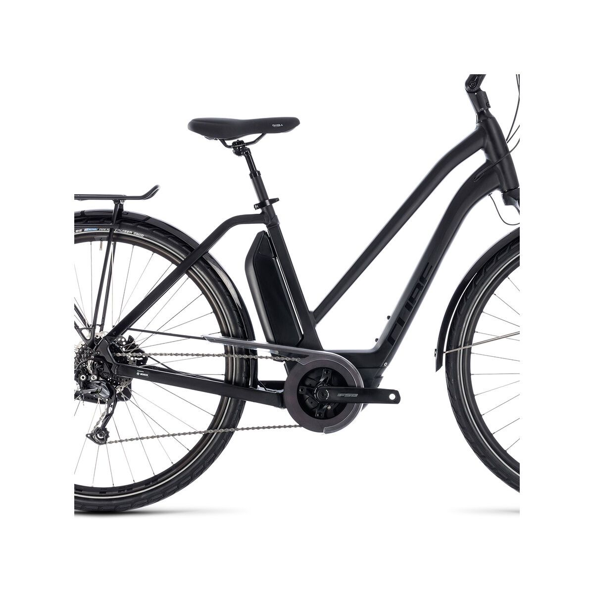 Cube Town Hybrid Sport 500 Trapeze, black´n´glossy - Bild 4