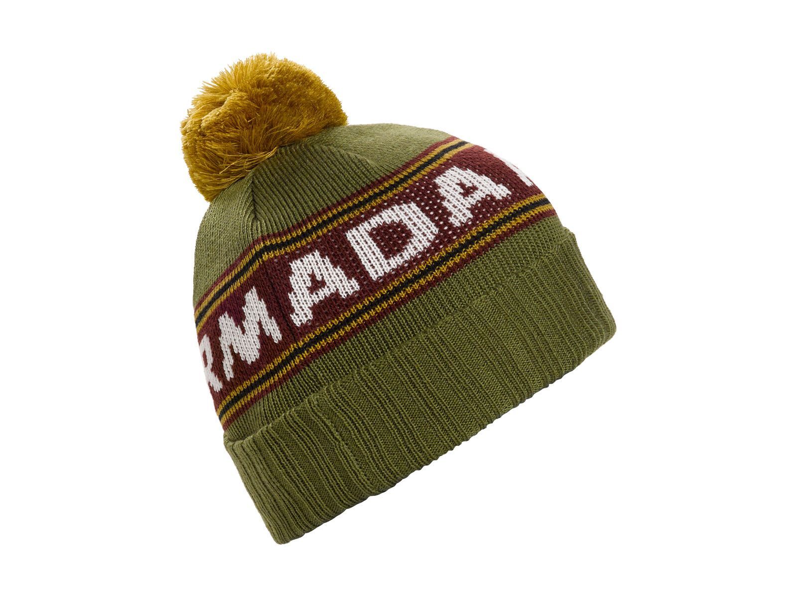 Armada Jacquard Knit Pom Beanie, fatigue - Bild 1