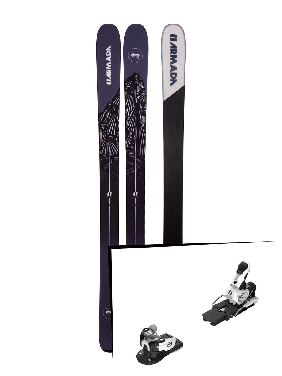 Set: Armada Invictus 108 Ti 2019 + Salomon Warden MNC 13 white/black - Bild 1