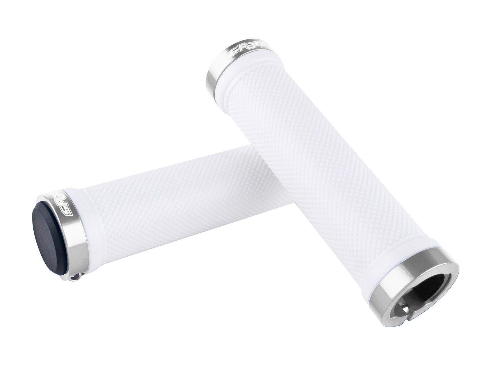 Spank Spoon Grips, white/chrome - Bild 1