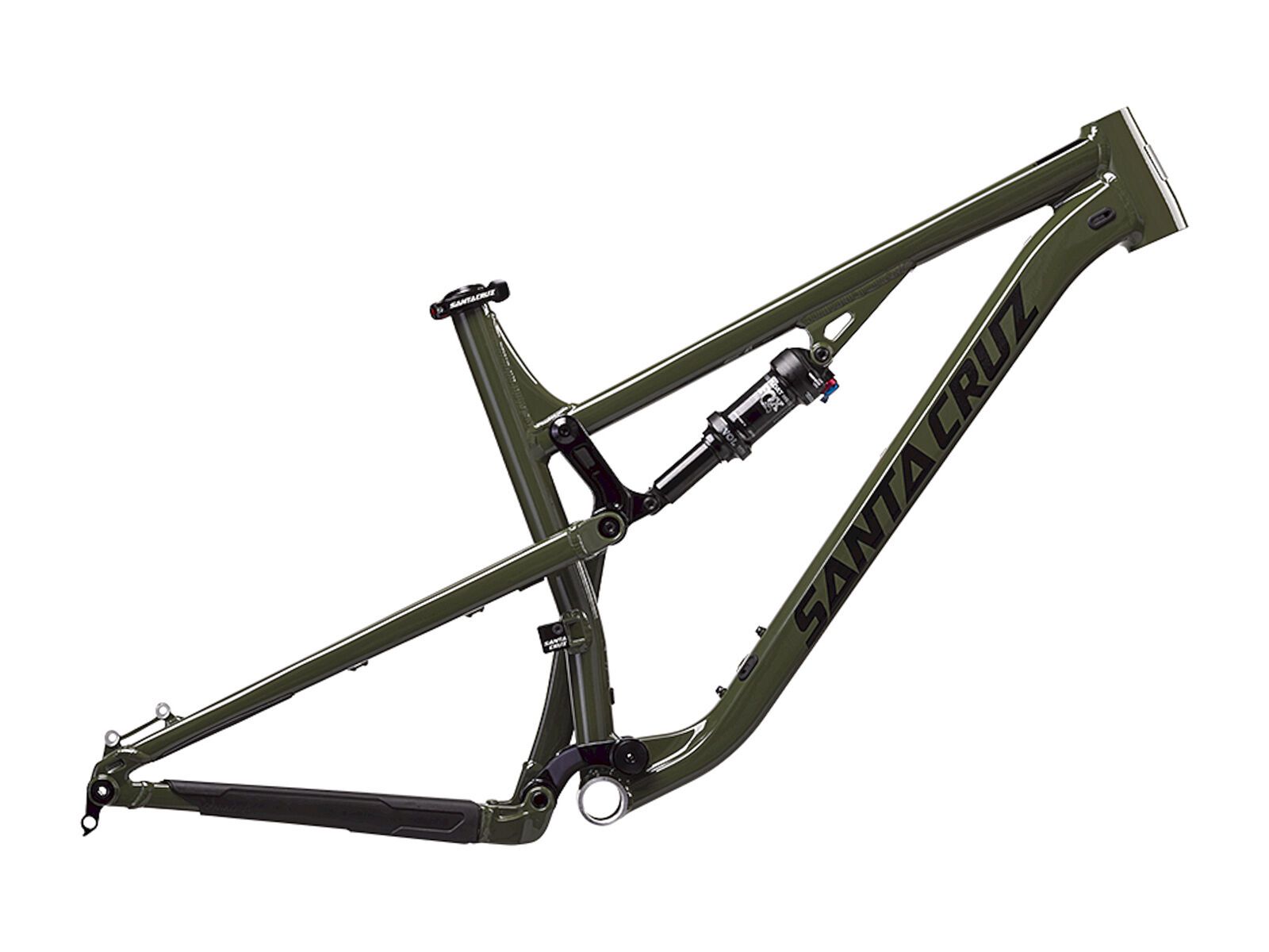 Santa Cruz Bronson AL Frameset, gloss olive and black - Bild 1