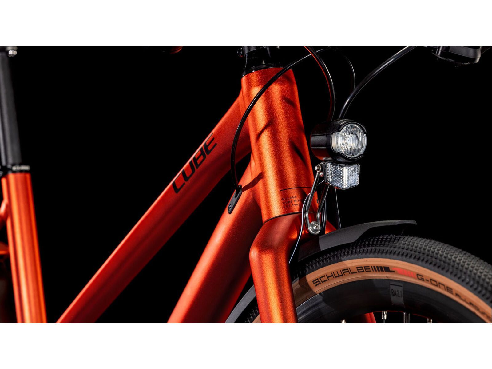 Cube Nulane Pro FE Trapeze, fireorange´n´black - Bild 4