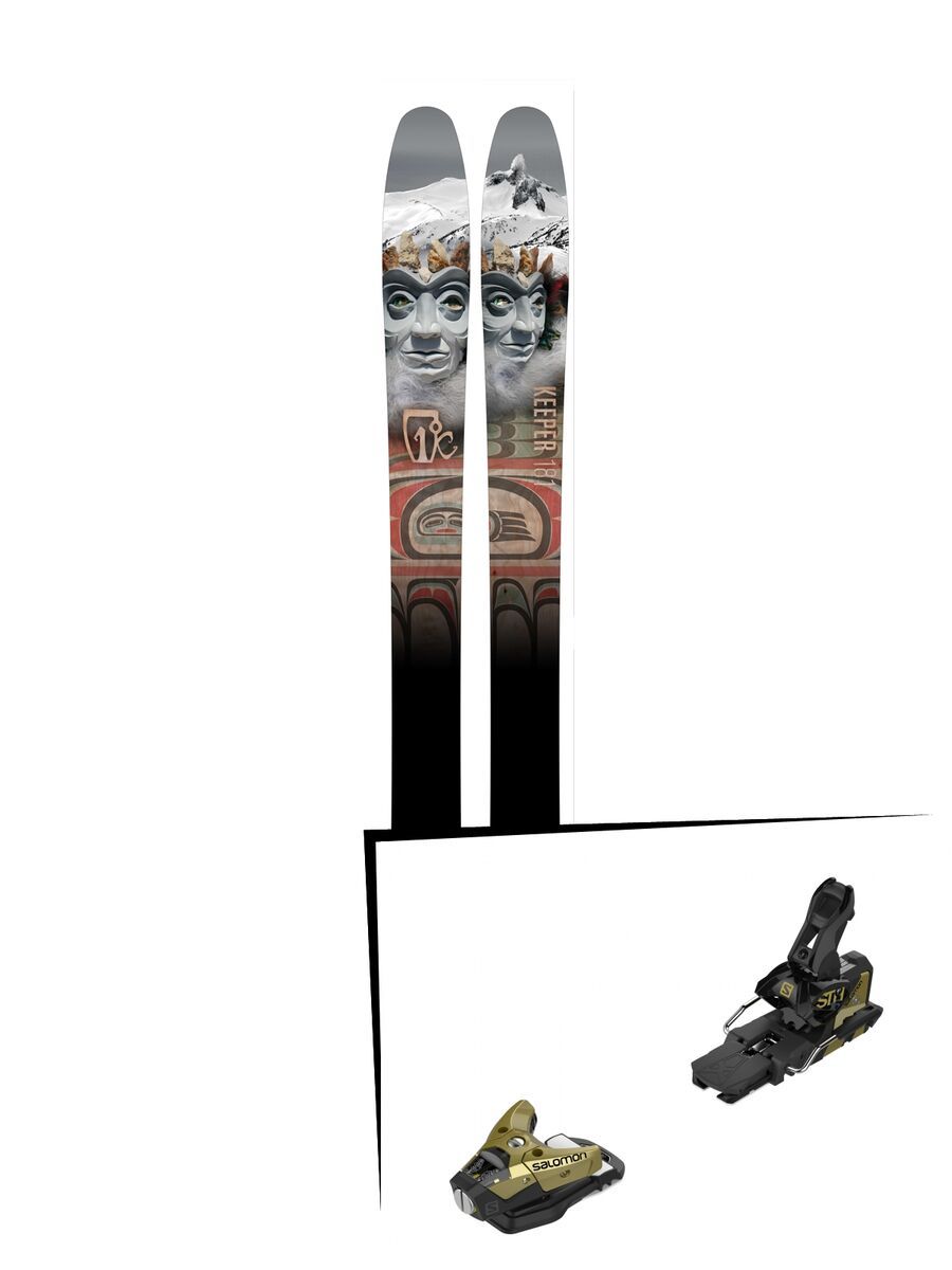 Set: Icelantic Keeper 2016 + Salomon STH2 WTR 16 (2212362) - Bild 1
