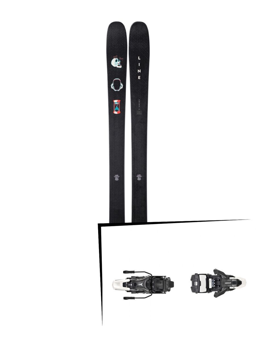 Set: Line Chronic 2019 + Atomic Shift MNC 13 black/white - Bild 1