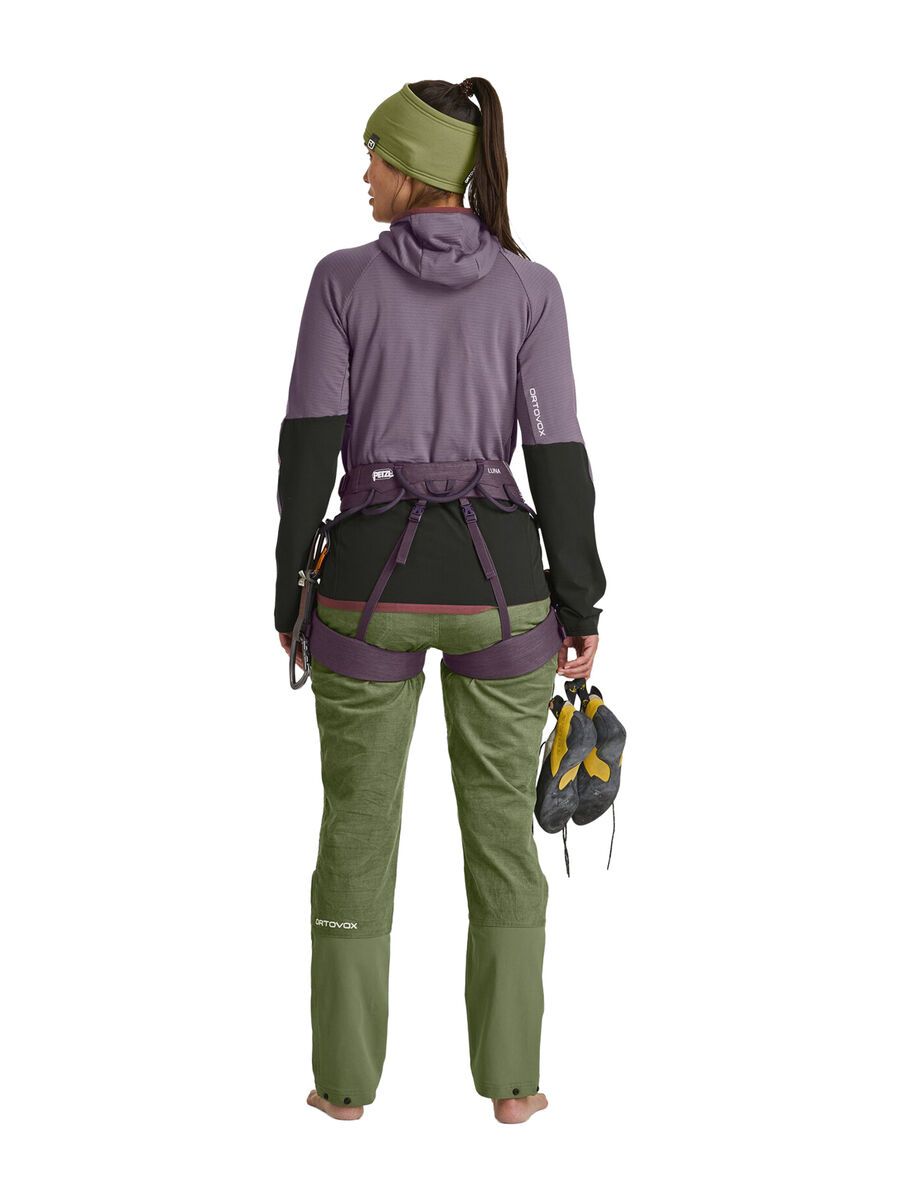 Ortovox Merino Fleece Rib Hoody W, wild berry - Bild 4