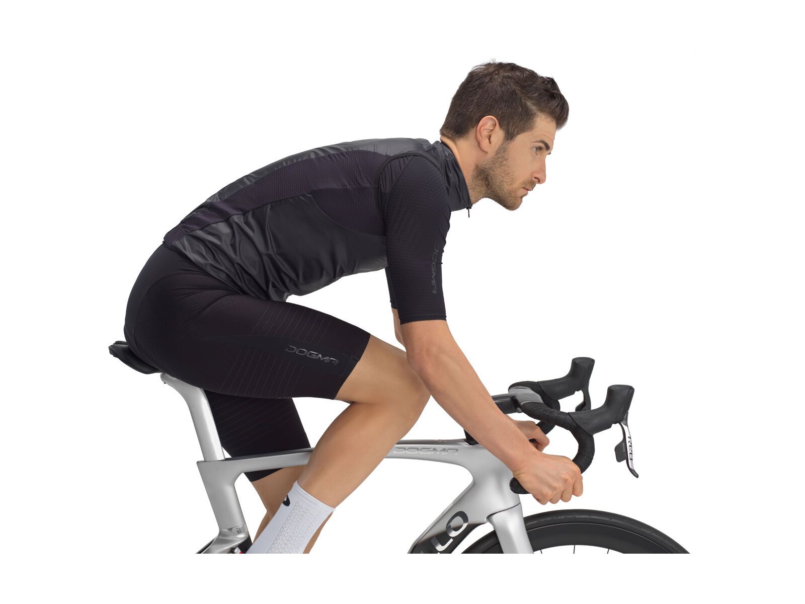 Pinarello Windbreaker Vest Man, black - Bild 5