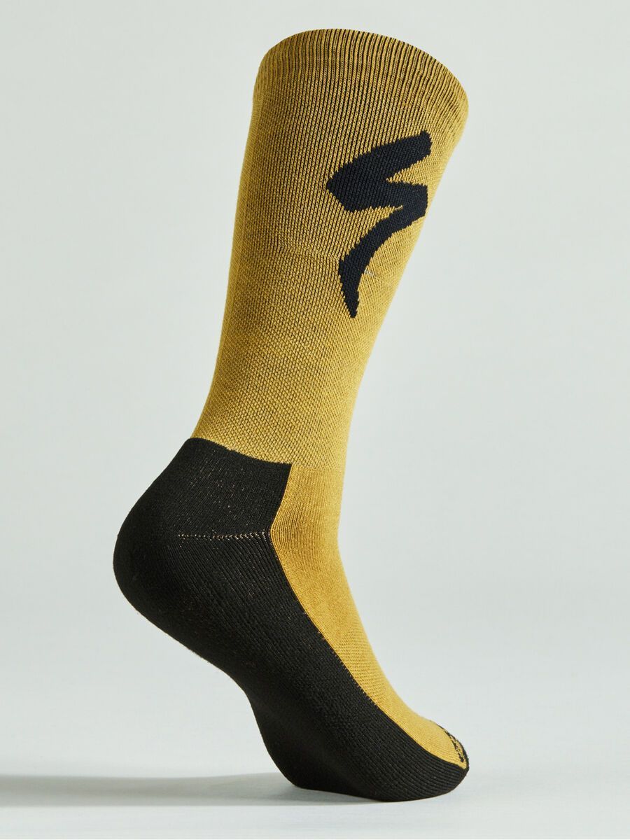 Specialized Primaloft Lightweight Tall Logo Sock, harvest gold - Bild 2