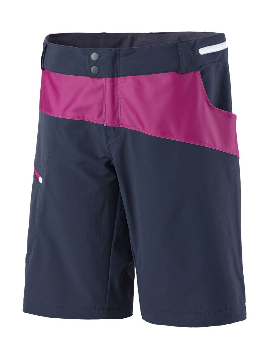 Scott Womens Trail 10 ls/fit Shorts, blue nights/berry purple - Bild 1