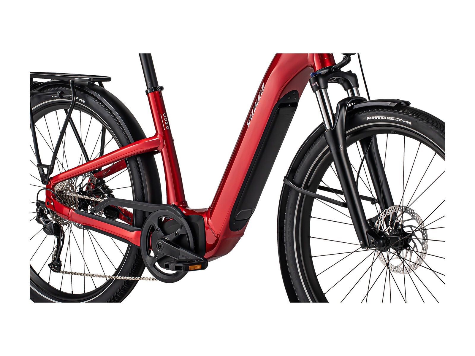 Specialized Turbo Como 3.0, red tint/silver reflective - Bild 7