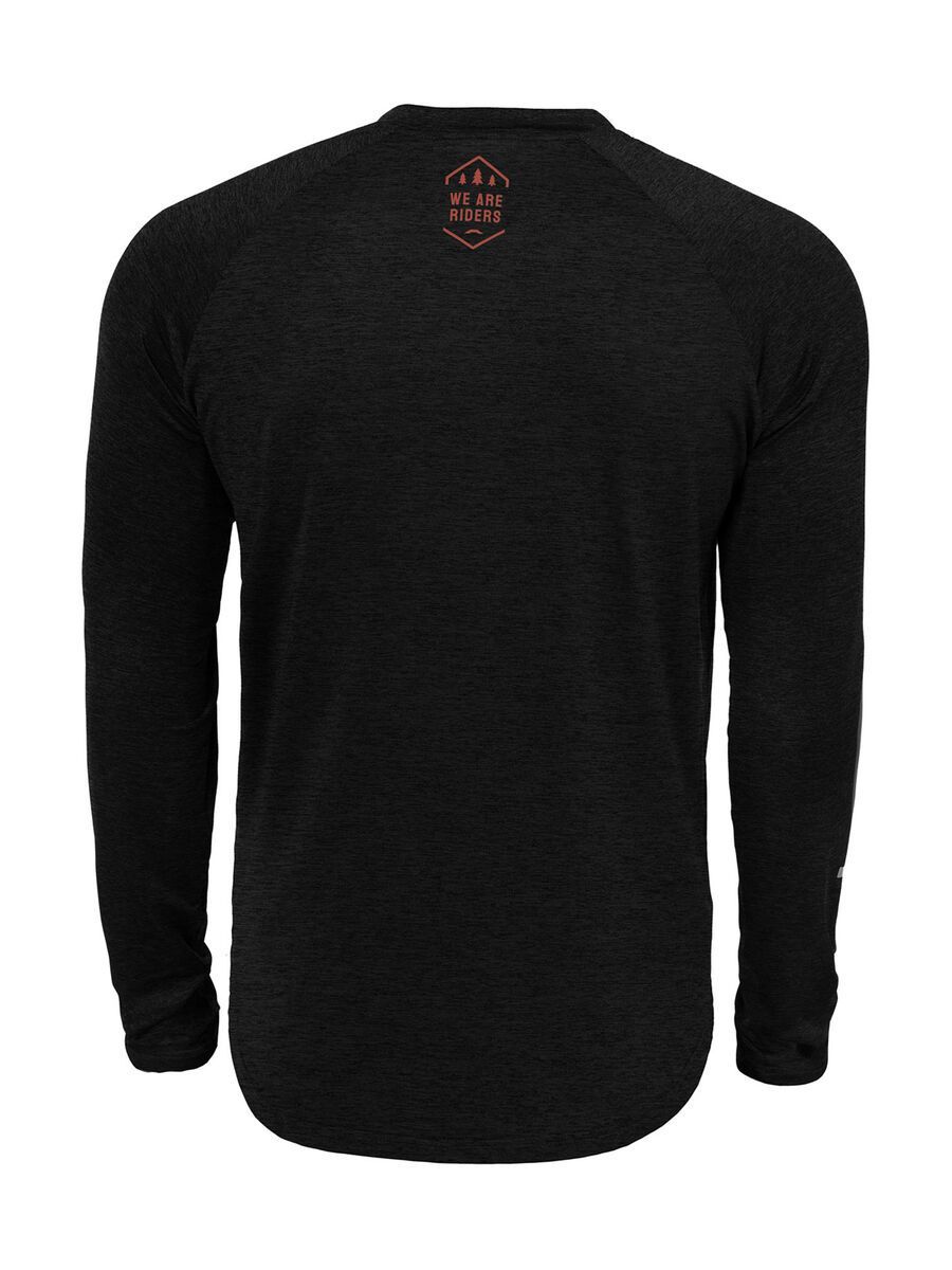 Rocday Evo Race Long Sleeve Jersey, black/red - Bild 2