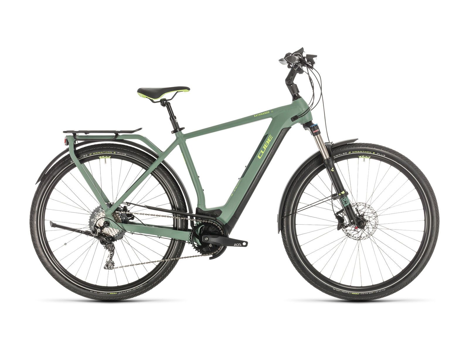 Cube Kathmandu Hybrid EXC 625, green´n´green - Bild 1