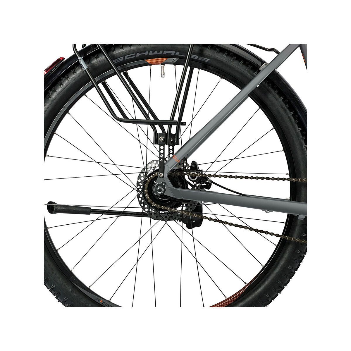 Cube Travel Pro, grey black spicy orange - Bild 4