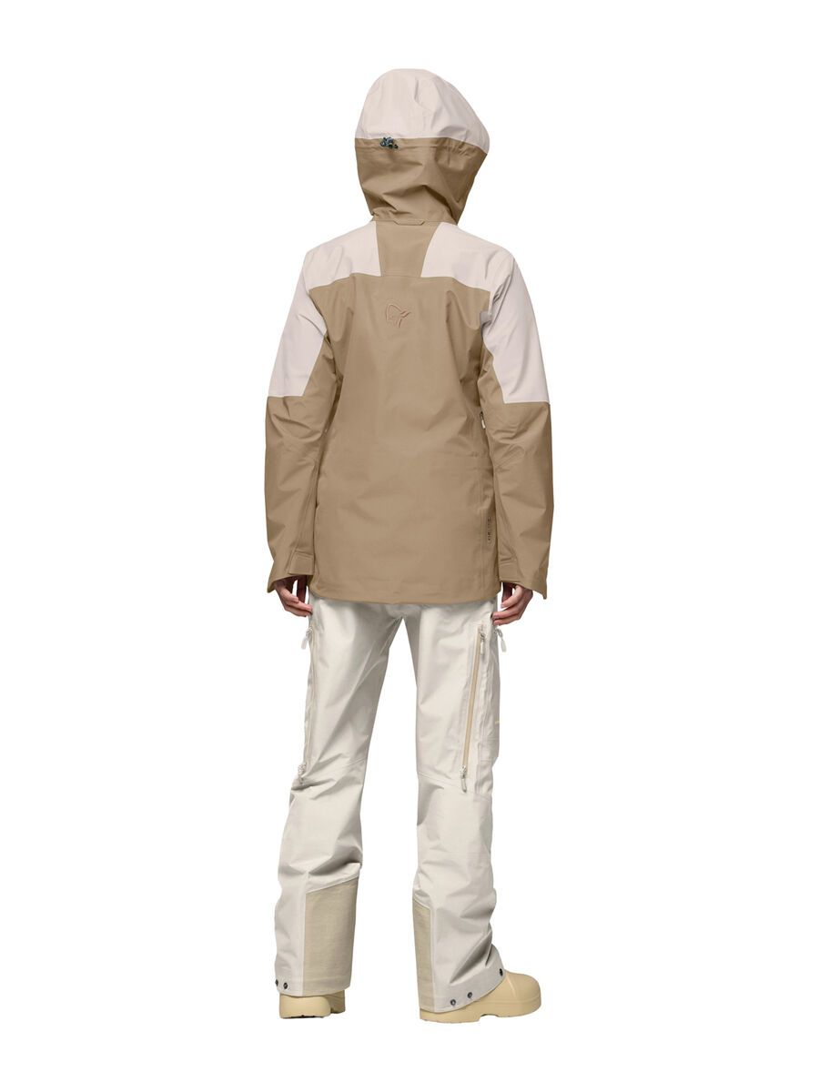 Norrona lofoten Gore-Tex Jacket W's, oatmeal - Bild 4