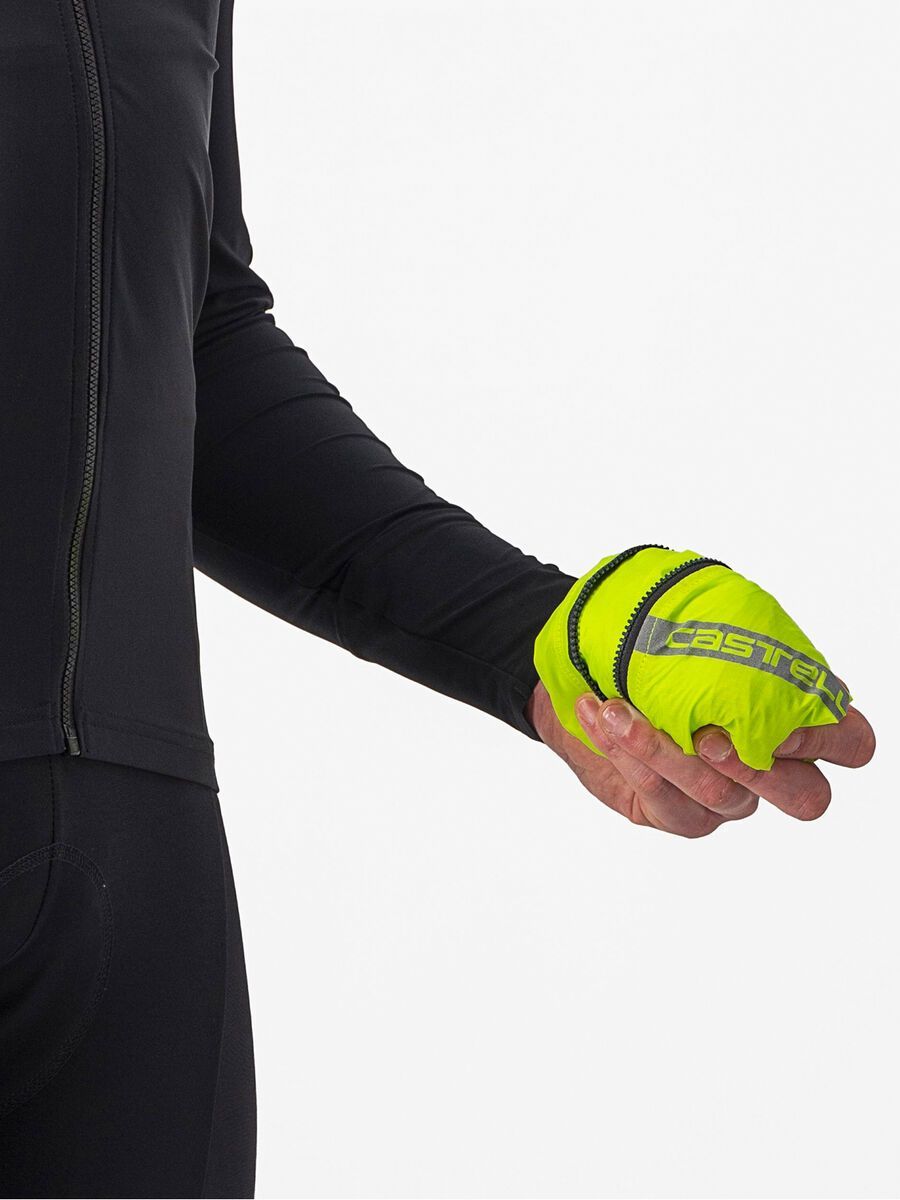 Castelli Squadra Stretch Jacket, electric lime/dark gray - Bild 7