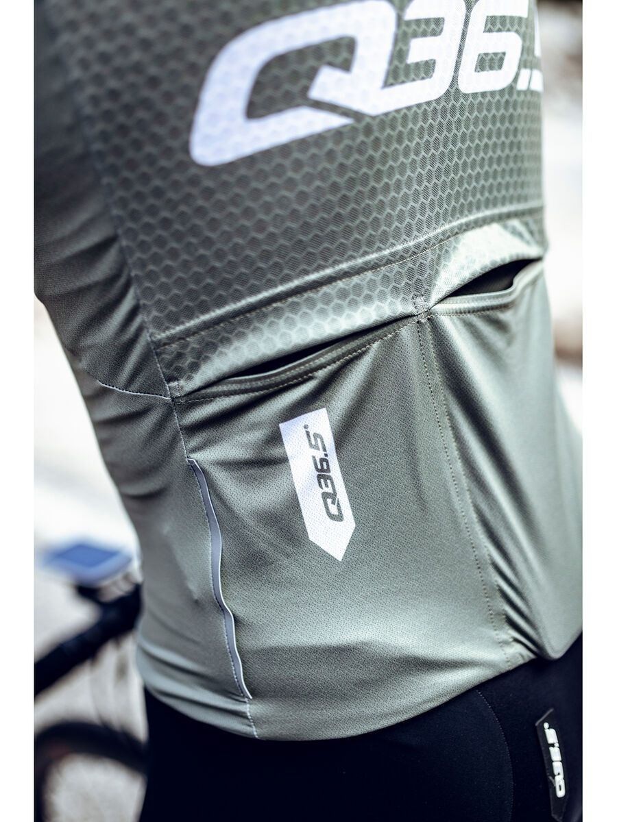 Q36.5 Gregarius Pro Signature Jersey, olive green - Bild 5