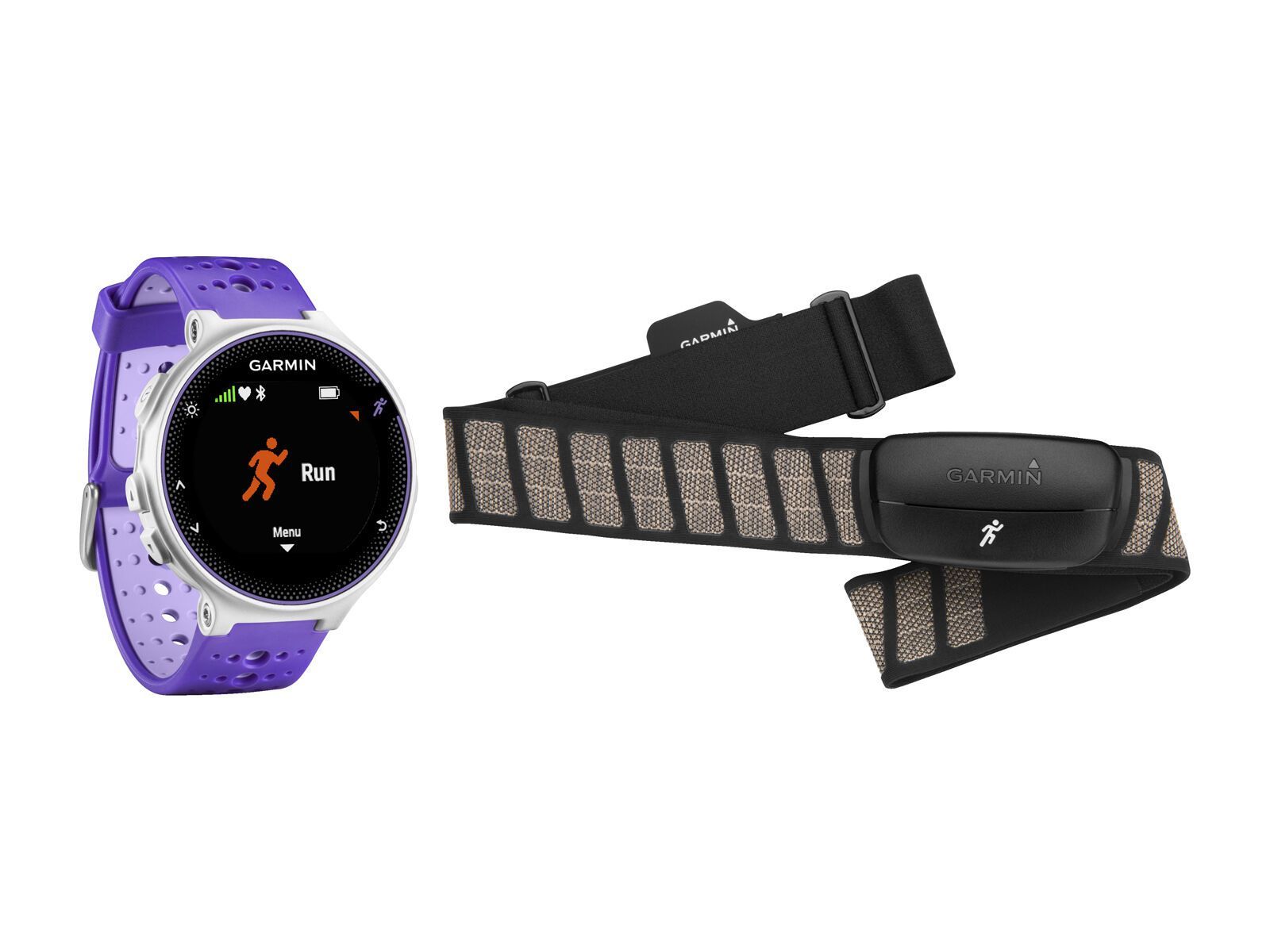 Garmin Forerunner 230 (mit Brustgurt), violett/weiß - Bild 2