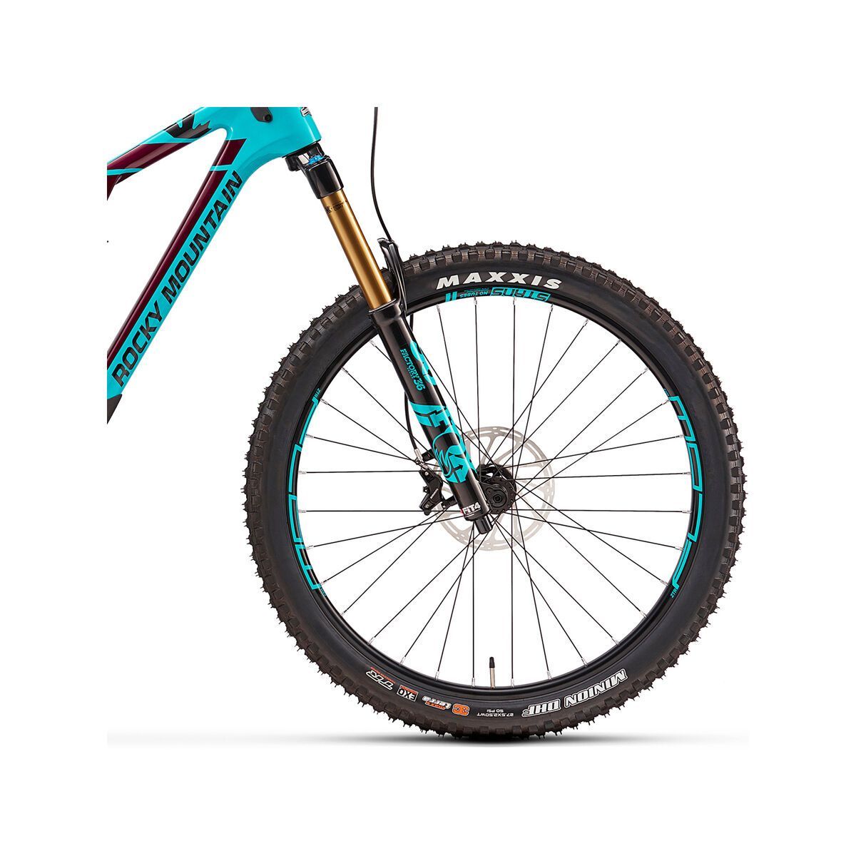 Rocky Mountain Altitude Carbon 90, raining blood/billy ocean/black in black - Bild 3