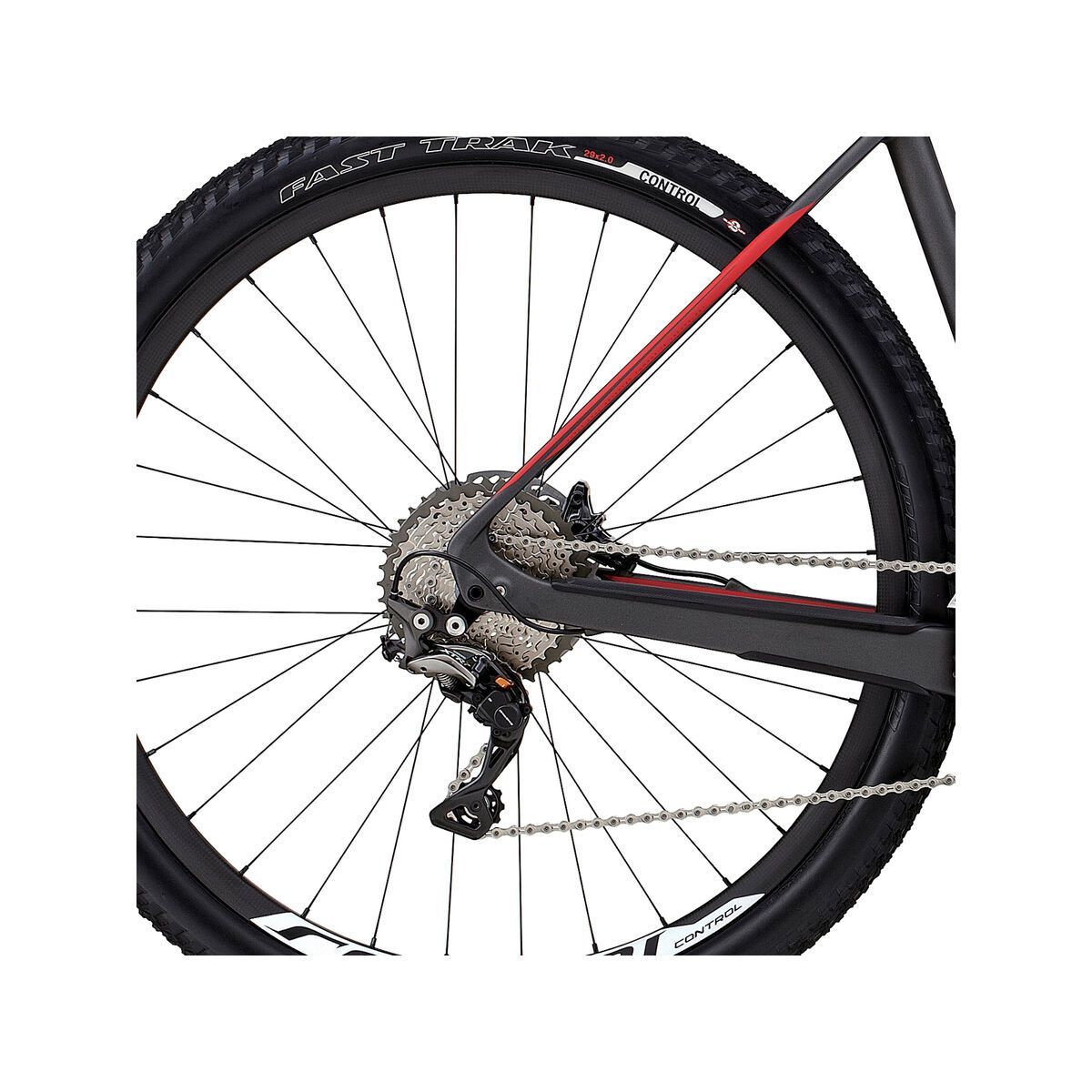 Specialized Stumpjumper HT Expert Carbon 29, satin charcoal tint carbon/red/white - Bild 4