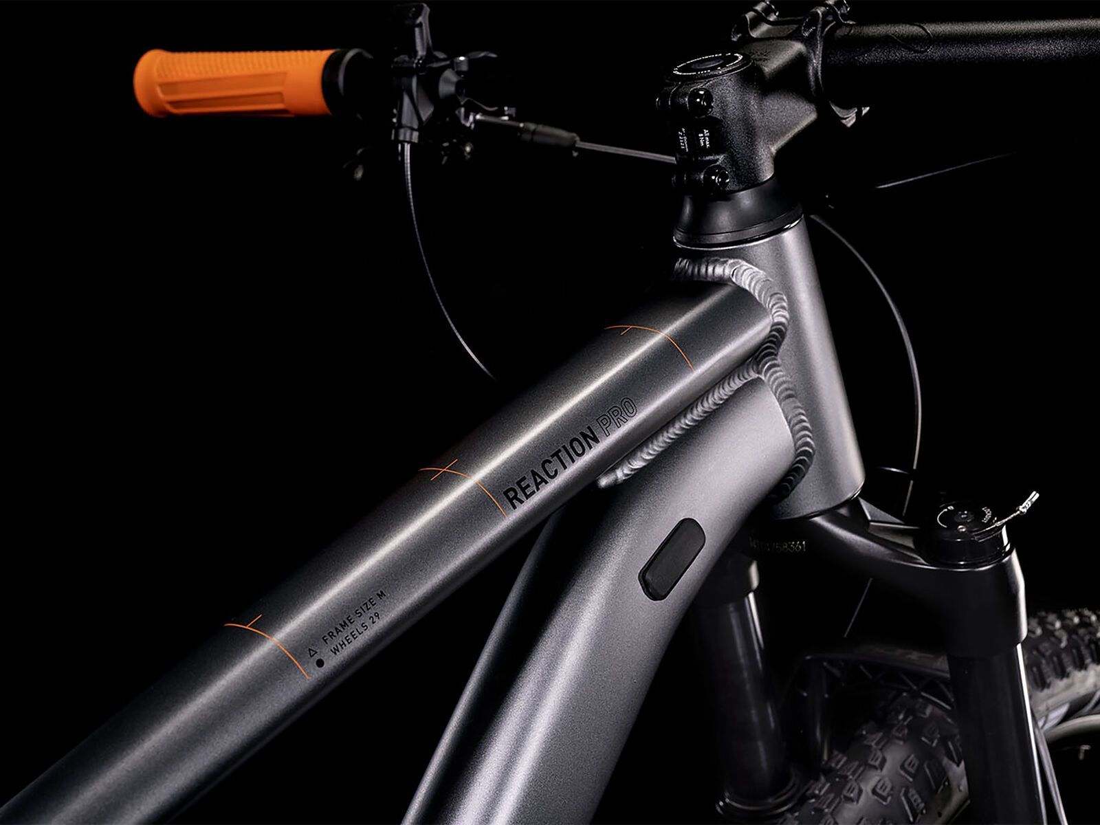 Cube Reaction Pro 27.5, grey´n´orange - Bild 2