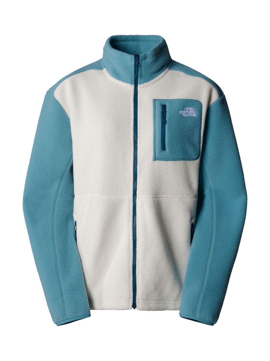 The North Face Women’s Yumiori Full Zip, white dune/algae blue/m - Bild 1