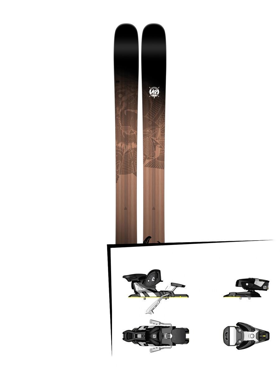 Set: K2 SKI Pettitor 2017 + Salomon STH2 WTR 13 (1456105) - Bild 1