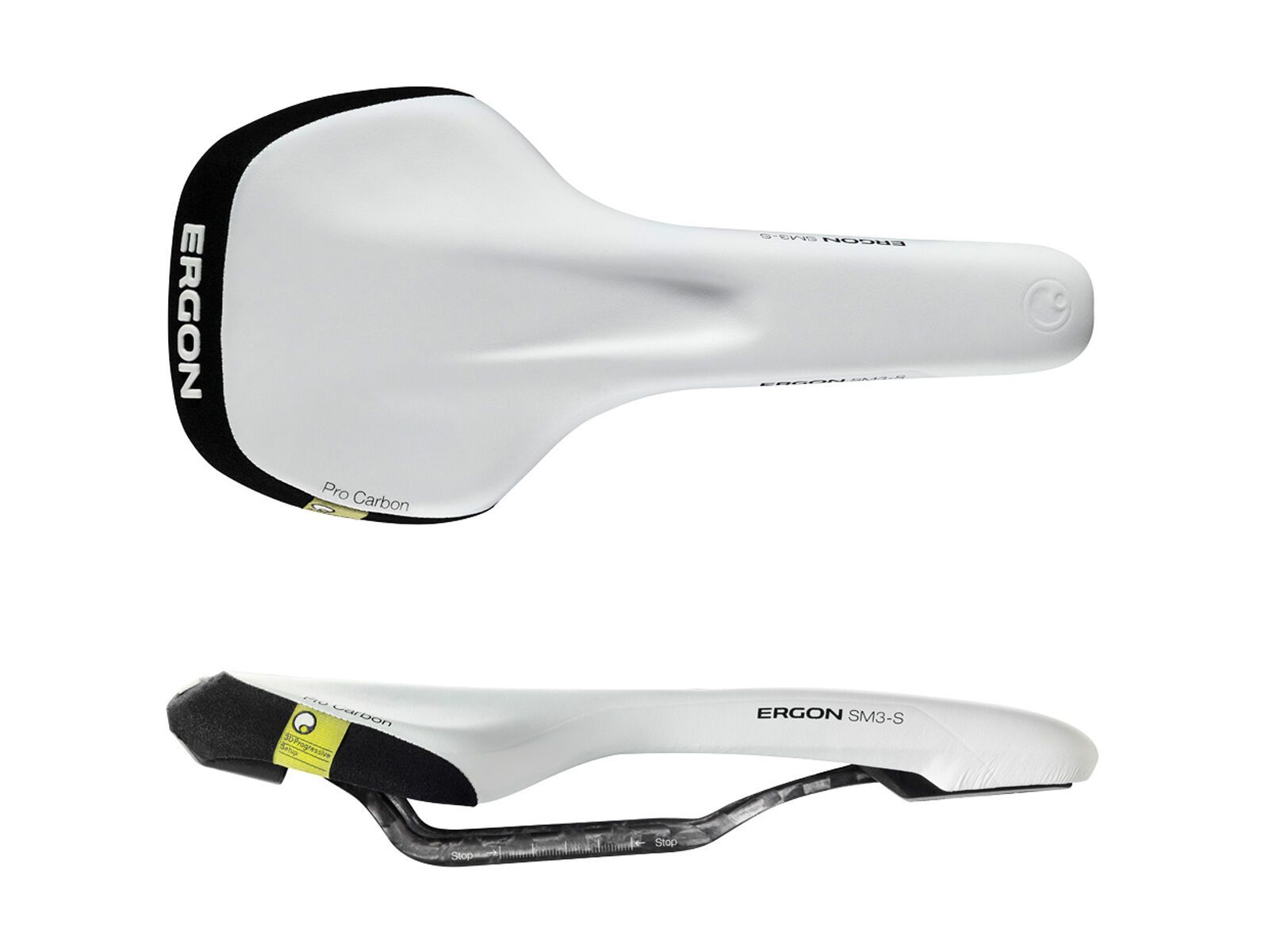 Ergon SM3 Pro Carbon, white - Bild 2