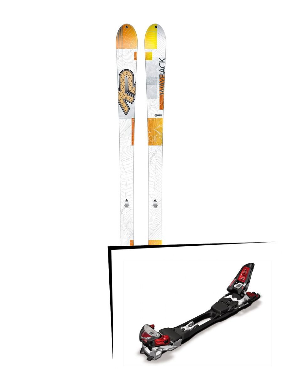 K2 SKI Set: Wayback 82 2016 + Marker F12 Tour - Bild 1