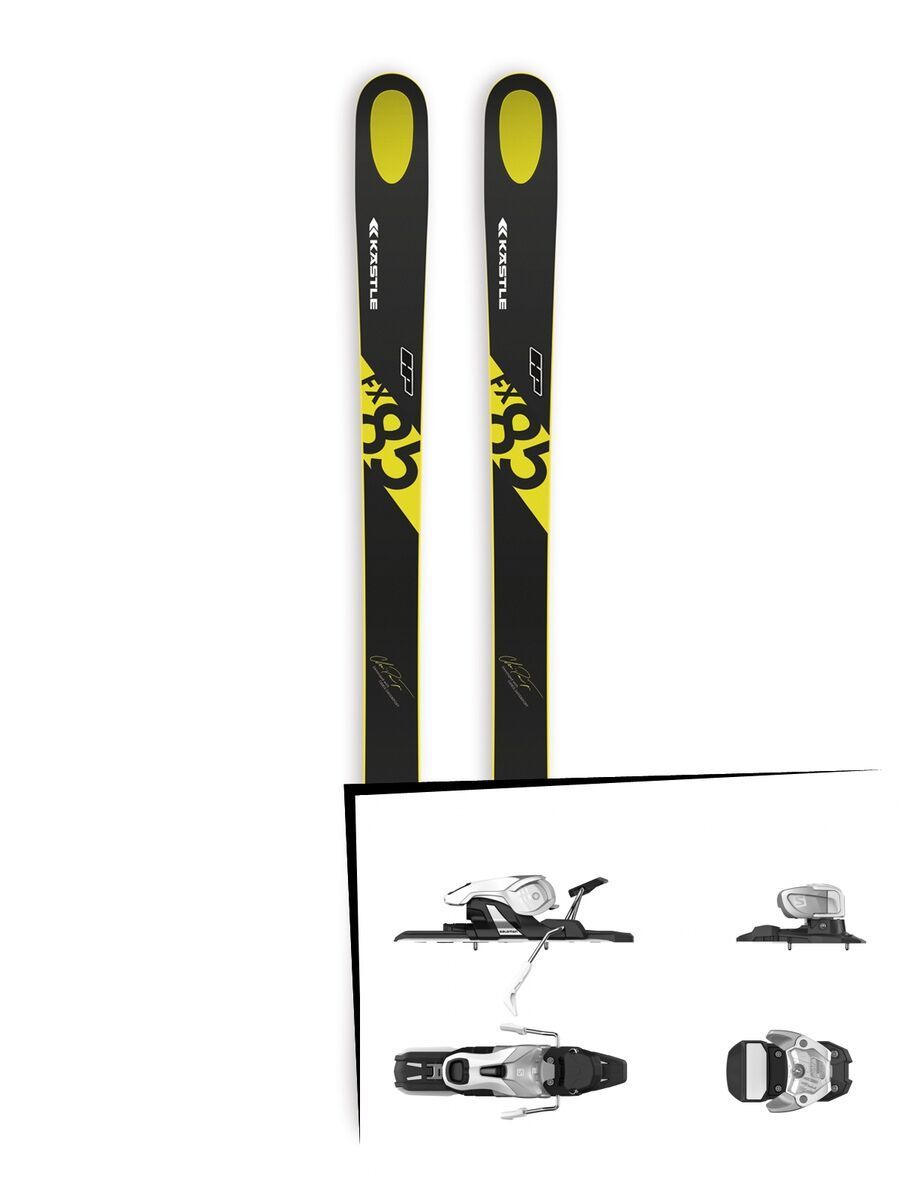 Set: Kästle FX85 HP 2019 + Salomon Warden 11 silver/white - Bild 1