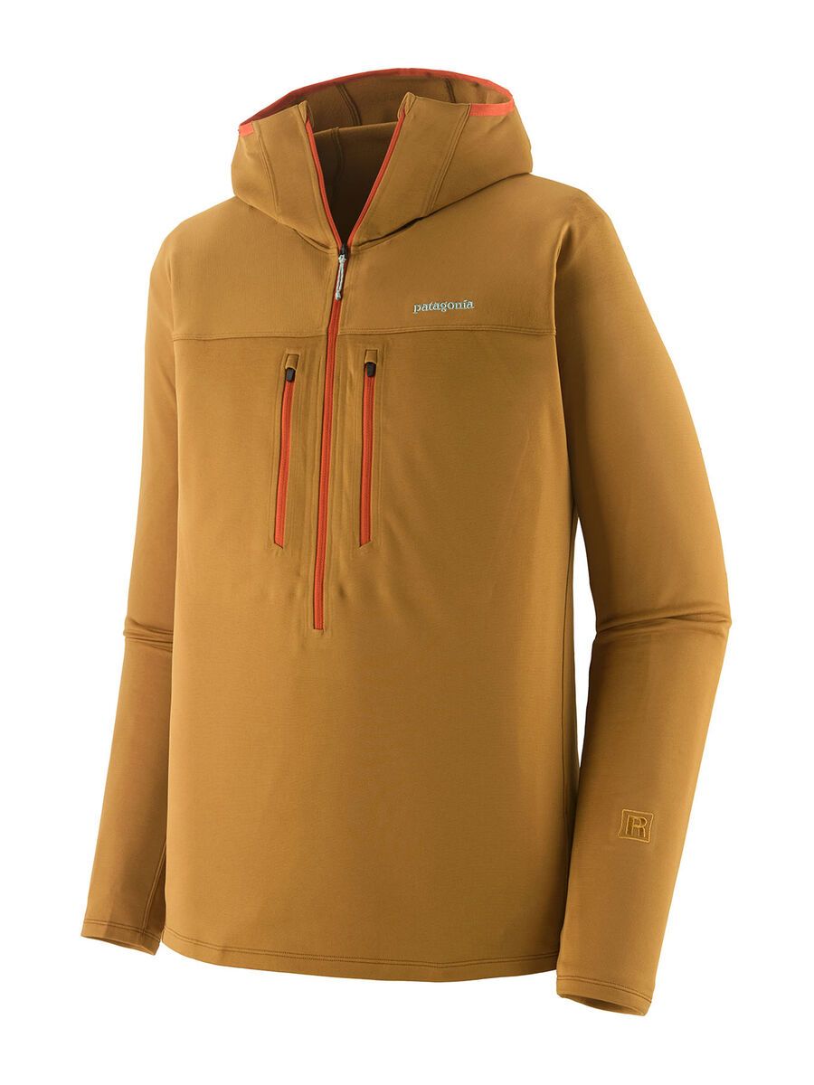 Patagonia Men's R1 Ultralight Hoody, bobcat brown - Bild 1