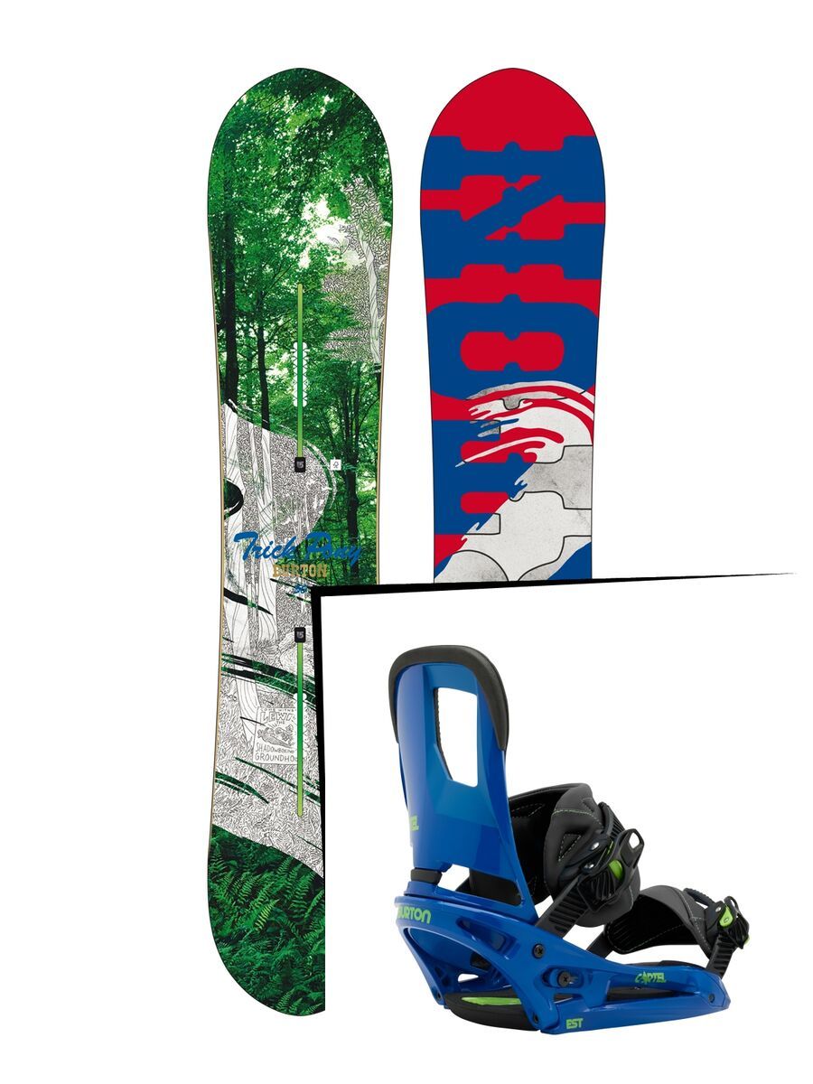 Burton Set: Trick Pony 2016 + Burton Cartel EST - Bild 1
