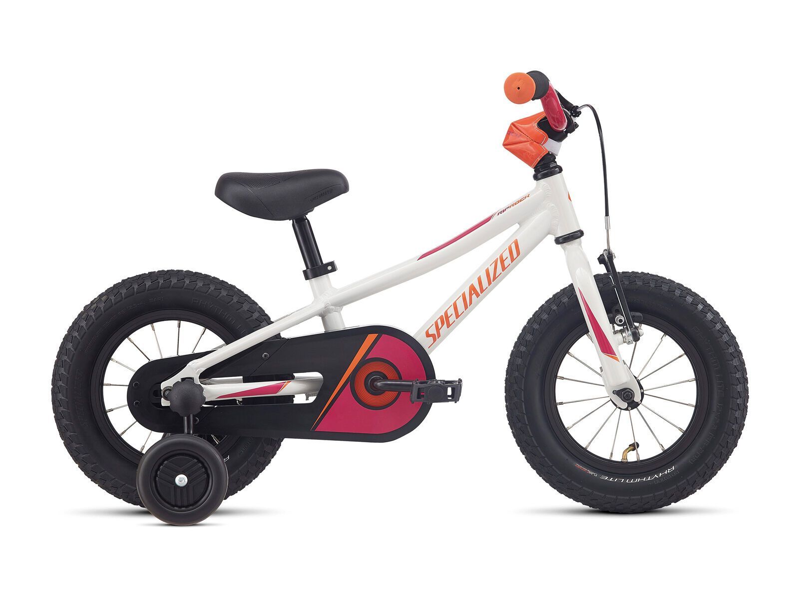 Specialized Riprock Coaster 12, gloss white metallic silver/rainbow flake pink/moto orange - Bild 1