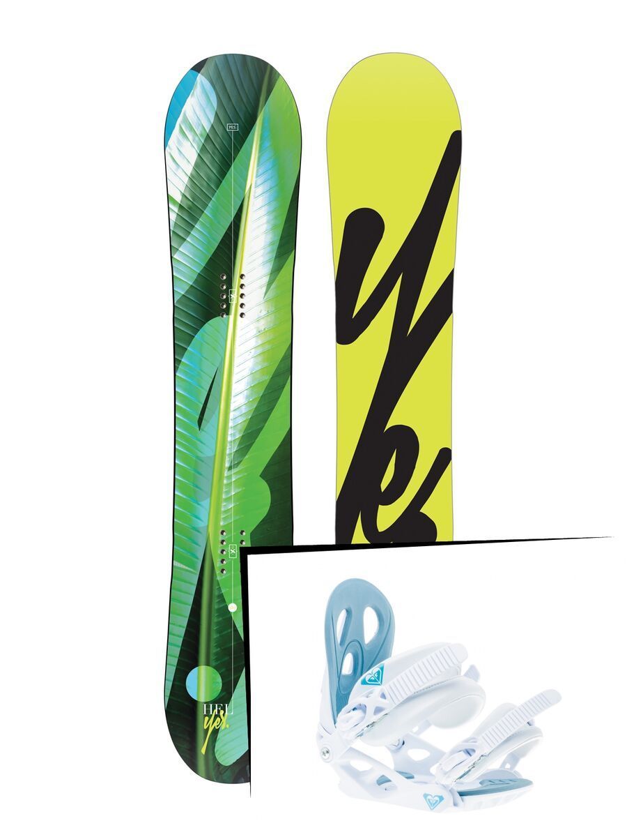 Set: Yes HEL YES. 2019 + Roxy Glow white - Bild 1