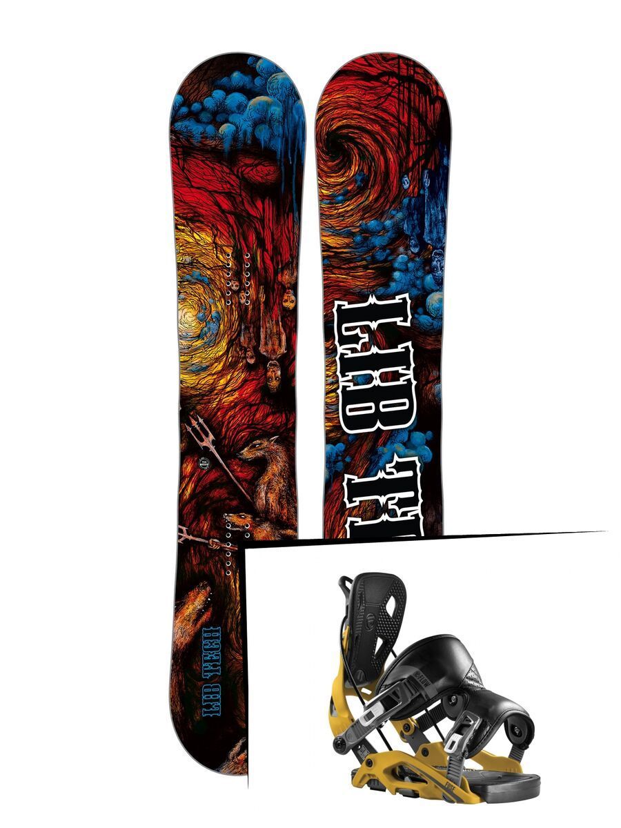 Set: Lib Tech From Hell Skate Banana 2017 + Flow Fuse (1718354S) - Bild 1